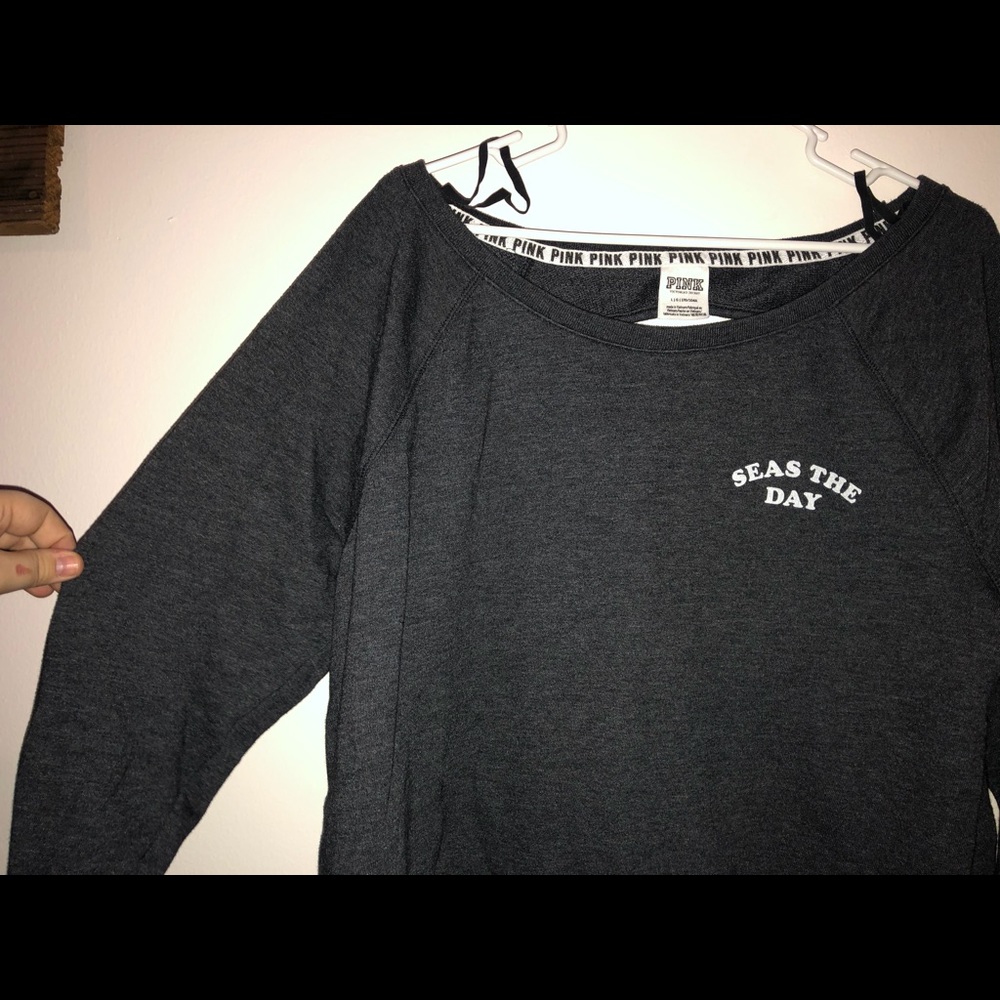 Victoria’s Secret pink lounge sweater